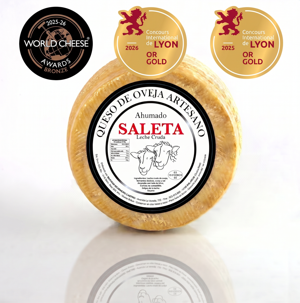 Queso Ahumado de Oveja Saleta