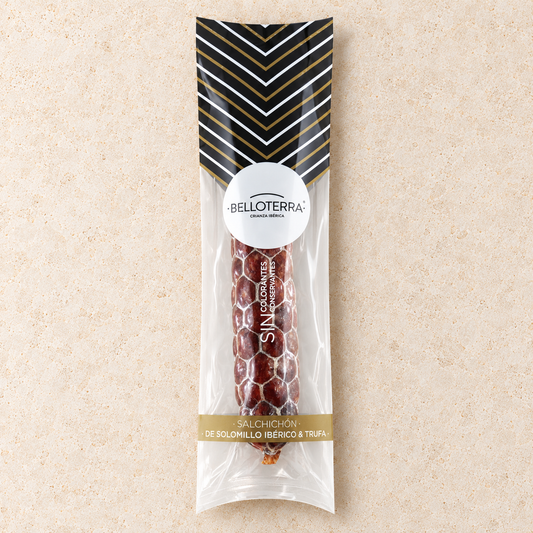 Sachichón de Solomillo Ibérico con trufa 400g