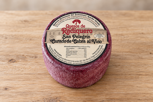 Queso San Pelegrín al vino
