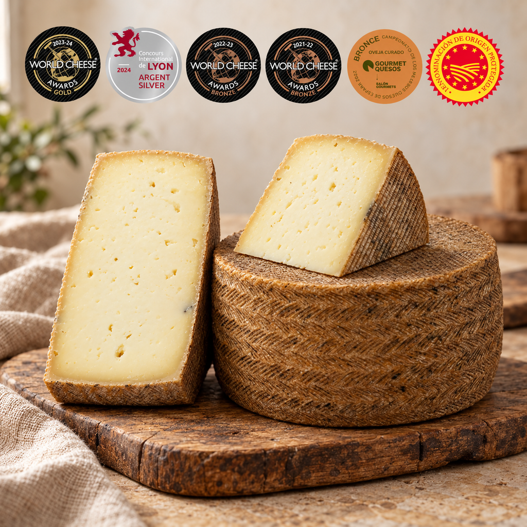 Queso Manchego DOP Semicurado Artesano 🥇