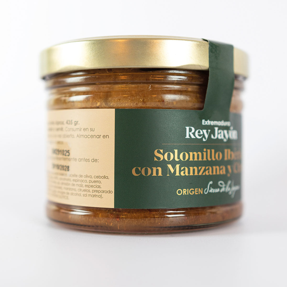 Solomillo ibérico con manzanas y ciruelas - 2 botes