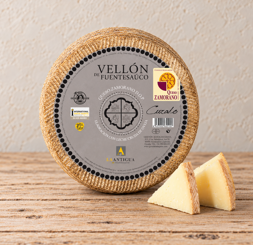 Queso de oveja CURADO DOP Zamorano Vellón de Fuentesaúco